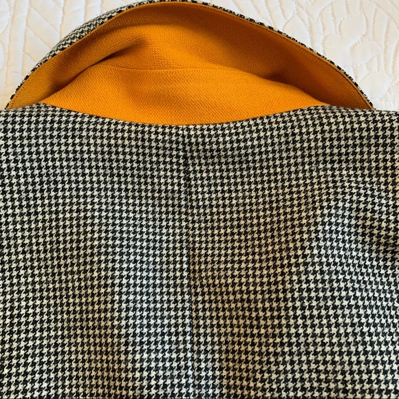 Valentino Miss V Double Breasted Houndstooth Two-Piece Suit Black/White Size 10 - Picture 5 of 16